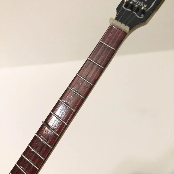 Mini Jack Daniels Display Guitar  Figurine 10 Inch and Stick on Patch - Picture 10 of 16